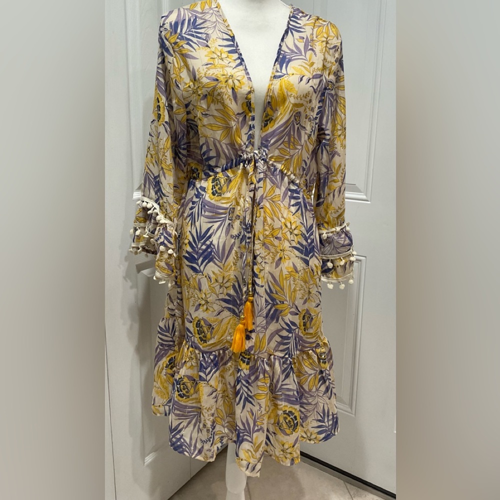 🌺🌺🌺NWOT Club Z Collection Women’s House Robe/ Beach Cover Up, Size L